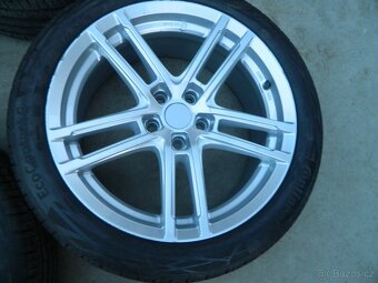 alu kola 5x112+letní pneu Continental r18 - 3