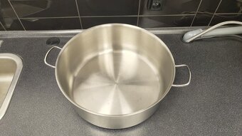 Prodám set MPRO indukční kastrol 19 l + poklice – Jako nový - 3