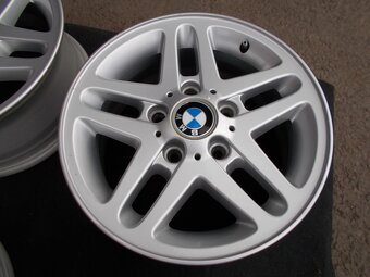 4x alu kola originál BMW 6,5x15 ET42 5x120x72,5 - 3
