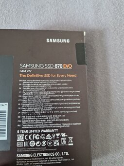 SSD 2,5" Samsung 870 EVO SATA III- 1TB - 3