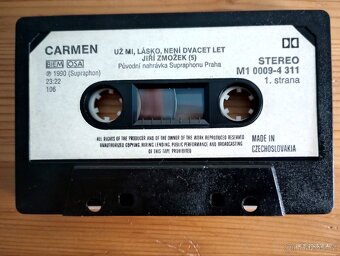 Jiří Zmožek - Už mi lásko není dvacet let MC ( 1990 ) - 3