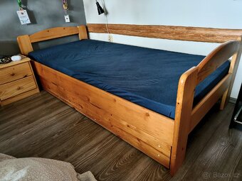 Prodej masív postel 90x 200 cm - 3