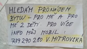 HLEDÁM pronájem v Jičíně - 3