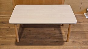 Rostoucí stůl Flexi obdélníkový 120 x 60 - buk, 38-58cm - 3