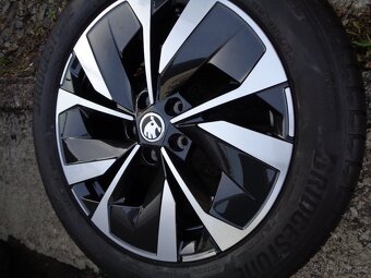 škoda karoq 4x4 r18 nová alu kola 5x112 černá - 3