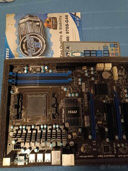MSI 970A-G46 pár měsiců používaná základní deska socket AM3+ - 3