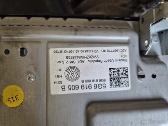 Autorádio LCD display Passat b8 - 3