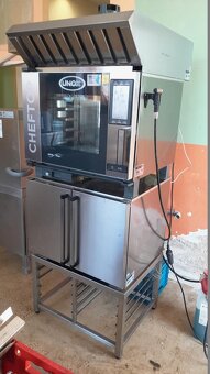 Konvektomat UNOX XEVC+ digestoř, skříň, podstavec - 3