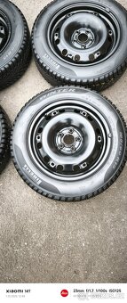 Zimní pneu+ disky škoda rapid,fabia 3 15" - 3