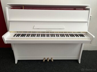 Bílý Petrof K 114 se zárukou a dopravou PRODÁNO - 3