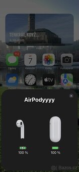 Apple Airpods 2019 s nabíjecím pouzdrem bílá - 3