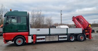 MAN TGX 26.440 - 6x2 - Valník + HR-MKH 541 - 3