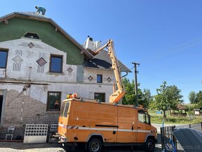 Plošina s regály mercedes Vario - 3