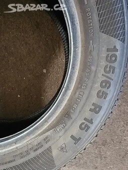 Prodám zimní Pneumatiky 195 65 R 15. - 3