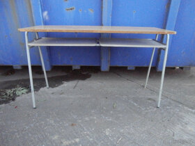 Stůl pracovní lehký montážni ponk školní lavice za 300 kč - 3