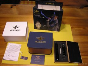 Pánské,luxusní hodinky Oupinke - 3