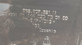 Spoiler zadního nárazníku Škoda Kodiaq difuzorem 565807521M - 3