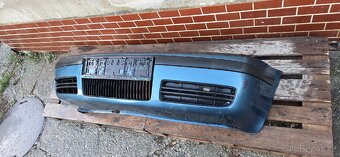 Octavia I facelift, přední nárazník, bílý,  modrý - 3