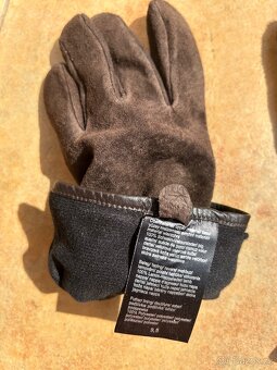 Kožené rukavice Tchibo vel. 9,5 - NOVÉ - 3