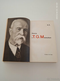 Karel Čapek Hovory s T.G.M. První vydání 1936 NABÍDNĚTE - 3