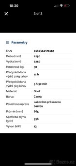 NOVÉ zahradní  topidlo ETNA DELUXE - 3