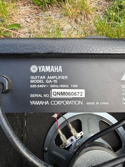 Kytarové kombo - YAMAHA - GA 15 - 3