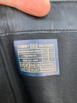 Kožené kozačky Tommy Hilfiger vel. 42 - 3