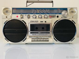 Radiomagnetofon/boombox Sharp GF 5757, rok 1985 - 3