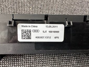 Audi A7 tlačítka panelu 4G0927137E - 3