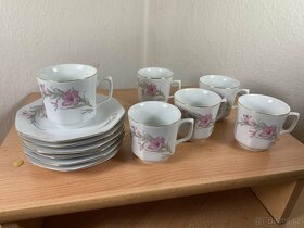 sada šálků s podšálky 6 ks čínský porcelán - 3