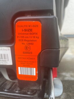 Britax römer dualfix m-size - 3