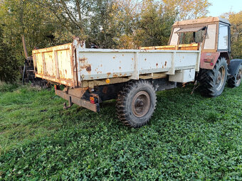 Sklápěcí přívěs traktor, bez SPZ, nosnost 5tun (dvoukolka ) - 3