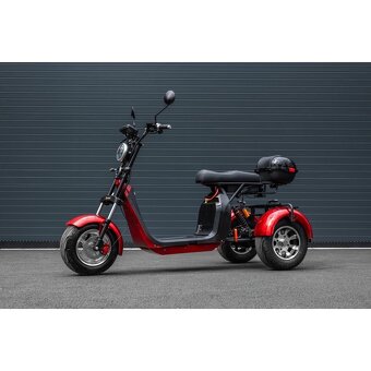 Elektrická tříkolka Leramotors C5, červená - 3