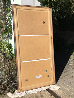 Velké zrcadlo v rámu, 2 kusy, 139 x 68 cm - 3