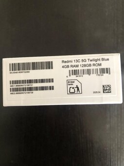 Redmi 13c 4gb ram 128gb rom + předplacená karta T-mobilu - 3