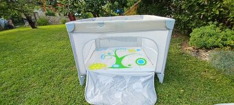 Dětská skládací ohrádka Baby Mix 106x106 ježek grey - 3