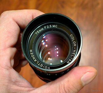 Voigtlander 75/2.5 - Ltm/M - 3