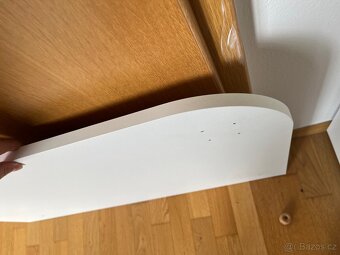 Stolová deska bílá, 1000x600x18mm - 3