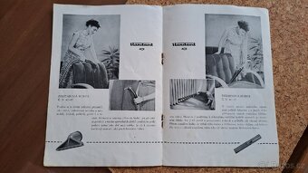 retro vysavač zn.Standard s taškou, stará nádoba - 3