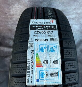 Nová Alu kola 5x114,3 Hyundai Tucson, ix35 225/60/17 100% - 3