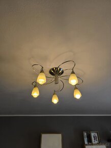 Lustr nerezový pětiramenný - 3