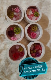 Hand made svíčky - 3