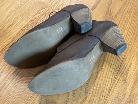 Kotníčkové boty kožené vel. 40 - 3