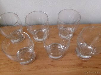 Sada 6 nepoužívaných skleniček. - 3