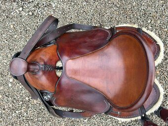 Westernové sedlo Calif - 3