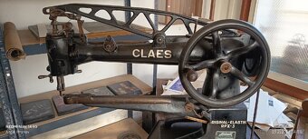 Šicí stroj, CLAES, obuvnický/sedlářský. - 3