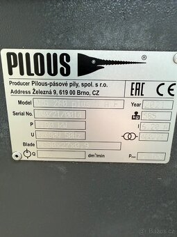 Pásová pila Pilous ARG 260 - 3