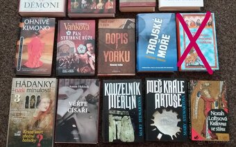 Různé knihy-historické, drama, thrillery, romány, bestselery - 3