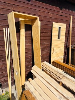 Sauna - materiál na finskou saunu - 3
