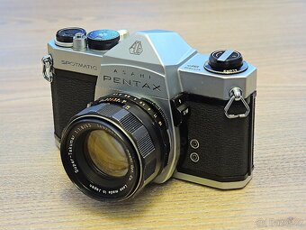 Pentax Spotmatic SP + Super Takumar 1.8/55 (M42 závit) - 3
